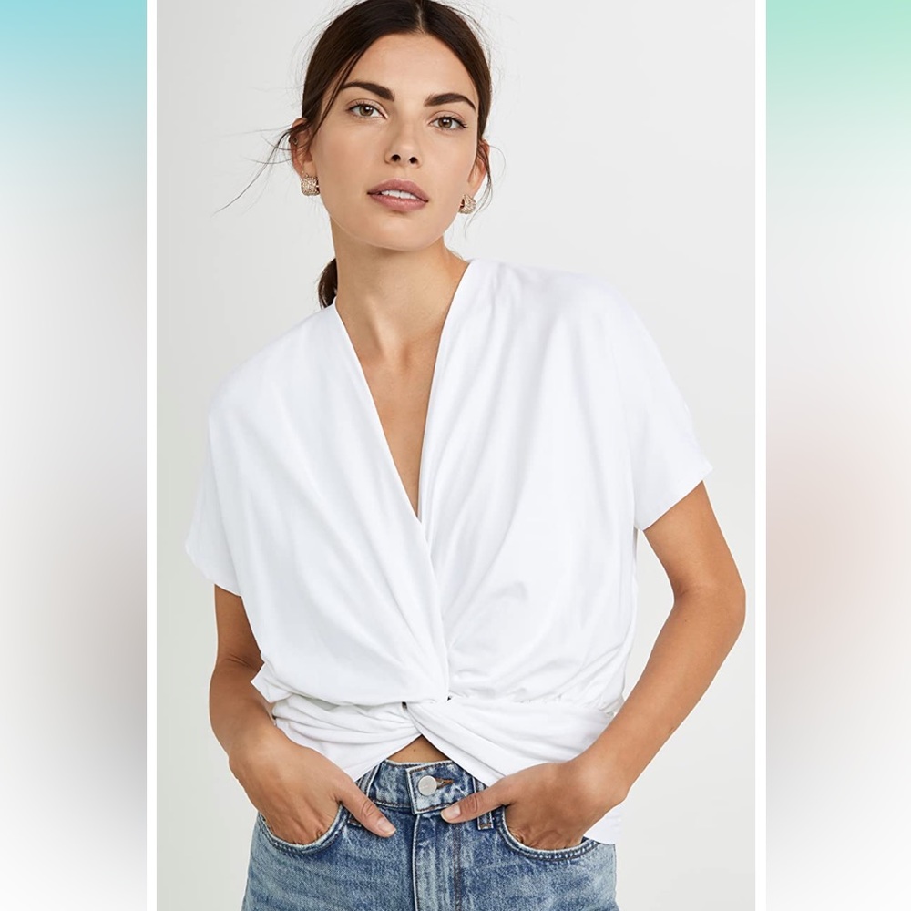 Susana Monaco Twist Front Top